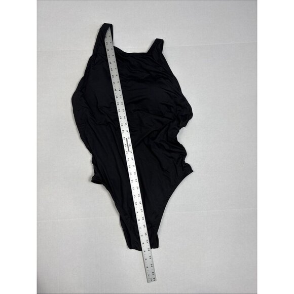 Andie Women's XXXL US 20 The Montauk 1-Piece Swimsuit Black NWT 9545 High Neck - Picture 7 of 12